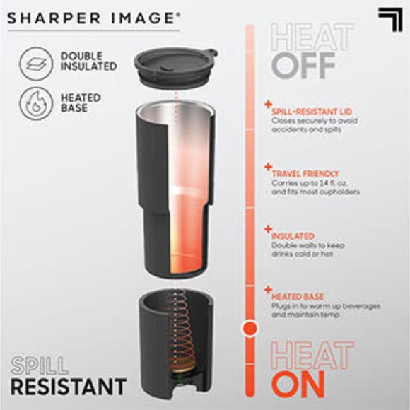 Sharper Image Heated Mug - Picture 2 of 3